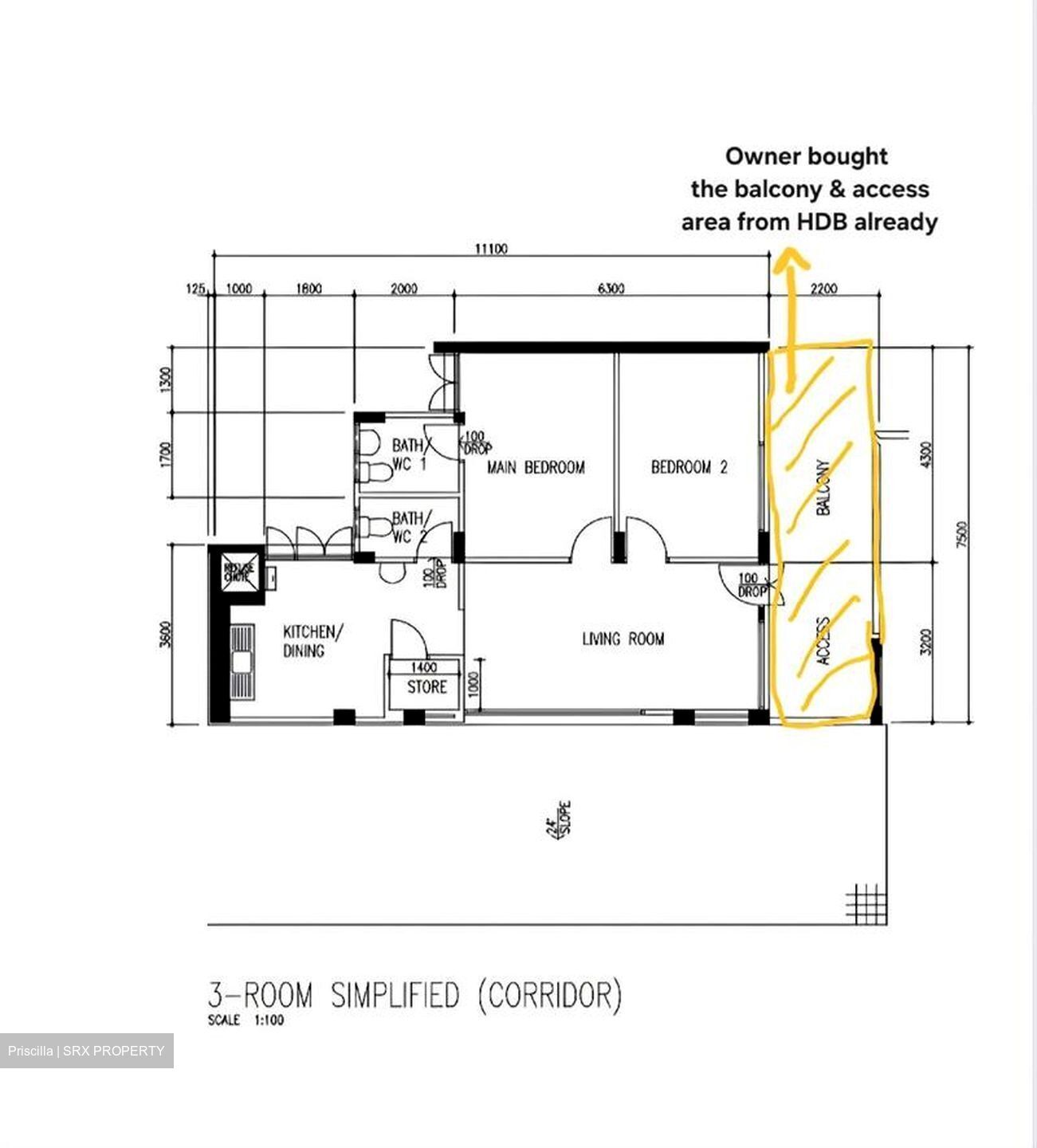 Blk 263 Serangoon Central Drive (Serangoon), HDB 3 Rooms #581396561
